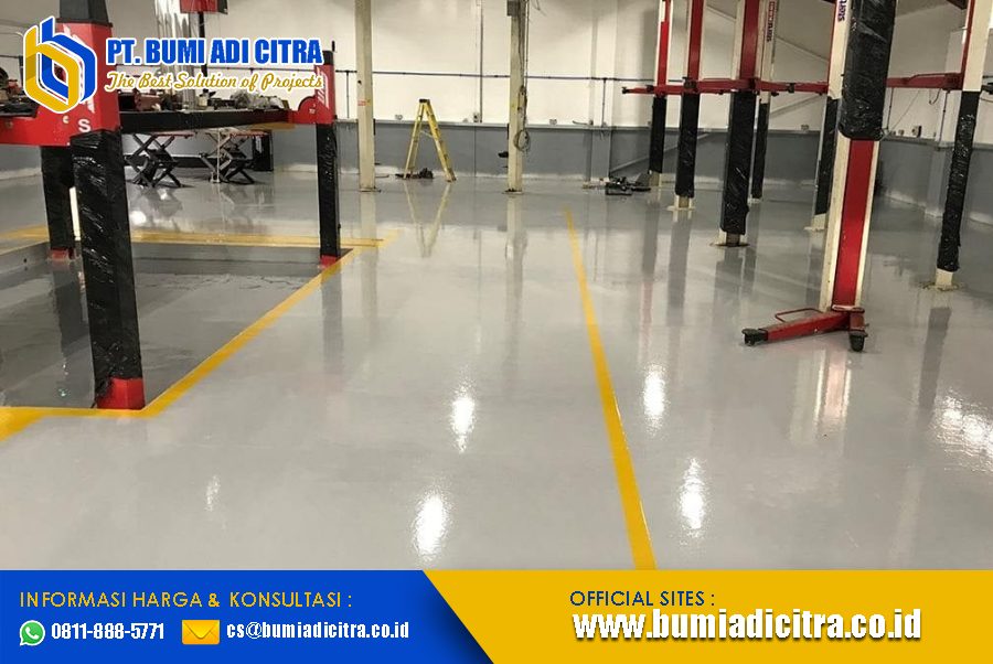 Harga epoxy lantai bali