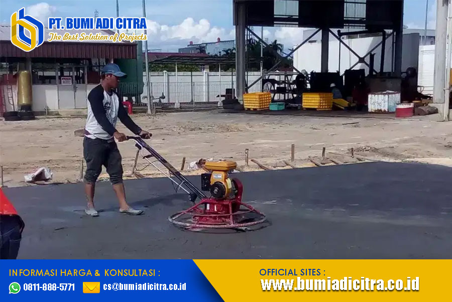 Pekerjaan Trowel Lantai Proffesional