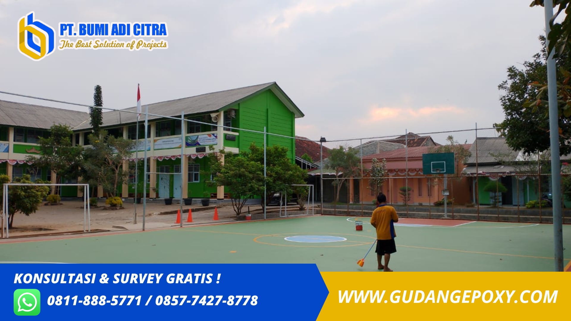 Jasa Cat Lapangan Aceh