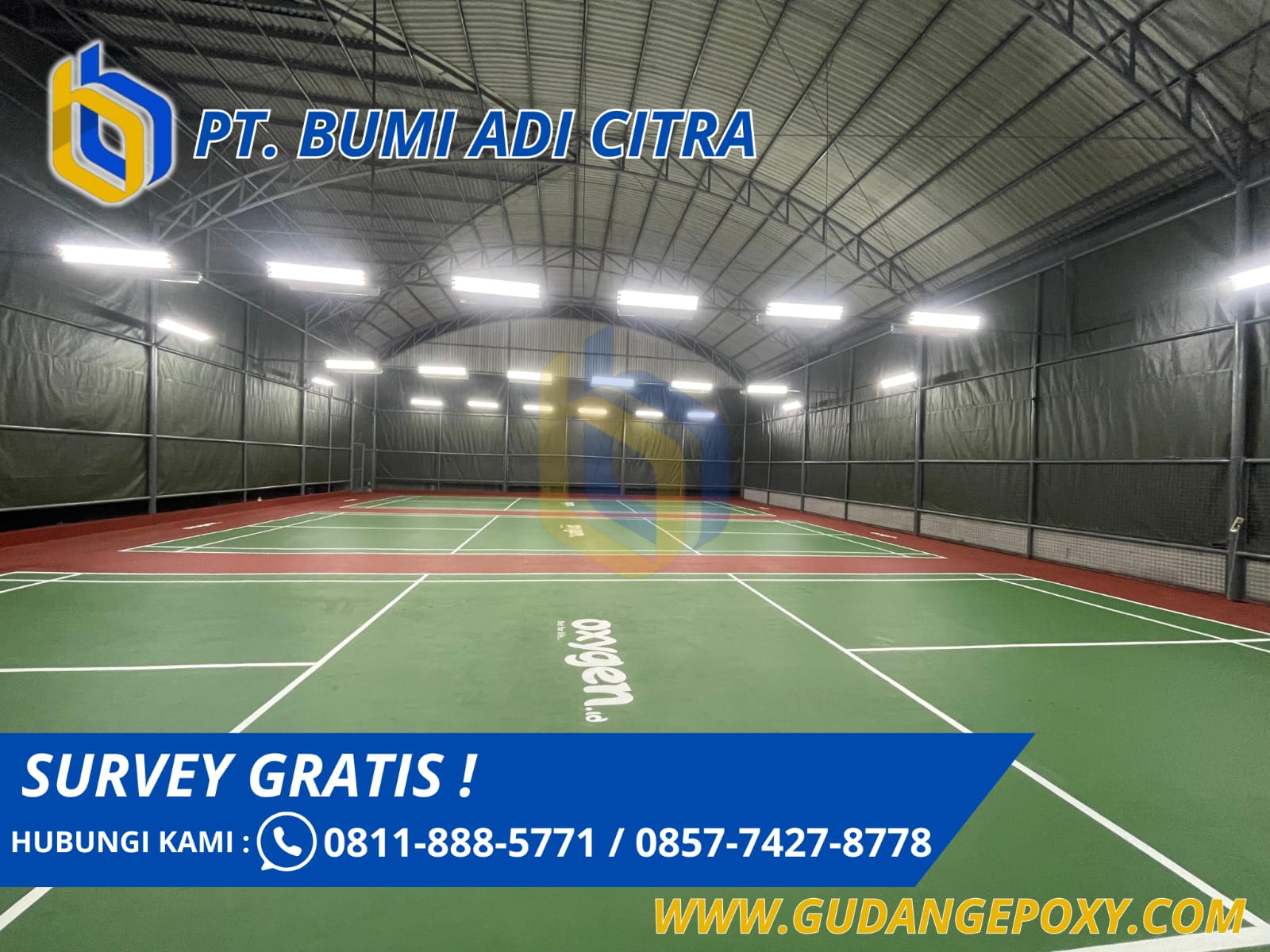 jasa cat lapangan serpong